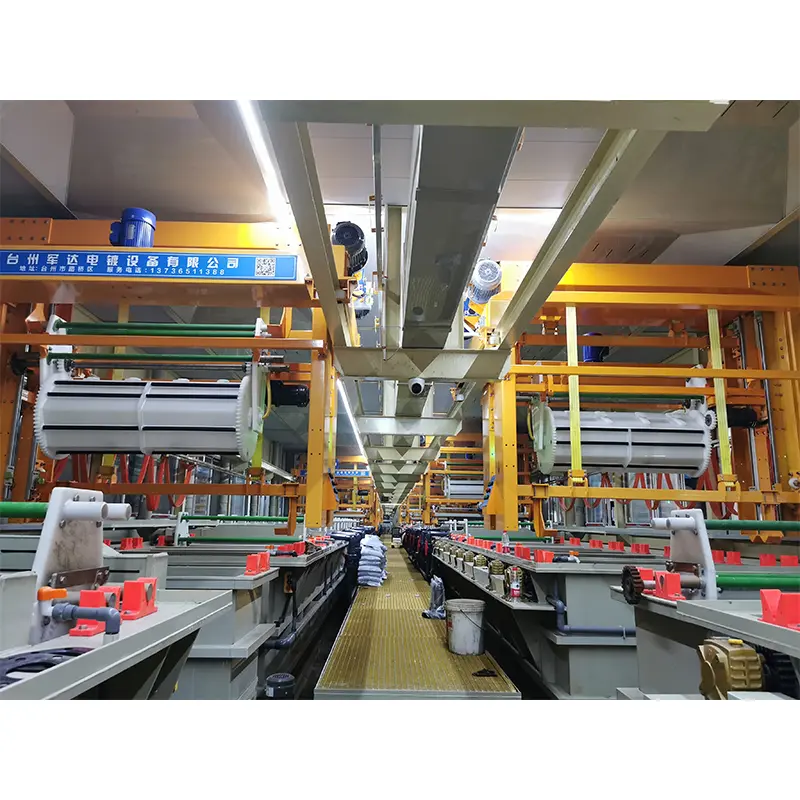 Линия никель-хромового покрытия стволов